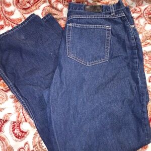 Mossimo Supply Co. Dark Blue Flare Jeans